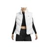 Nike Sportbekleidung Storm-FIT Locker Winddicht Wasserabweisend Einfarbig Weste Damen Westen Weiß HF7897-100