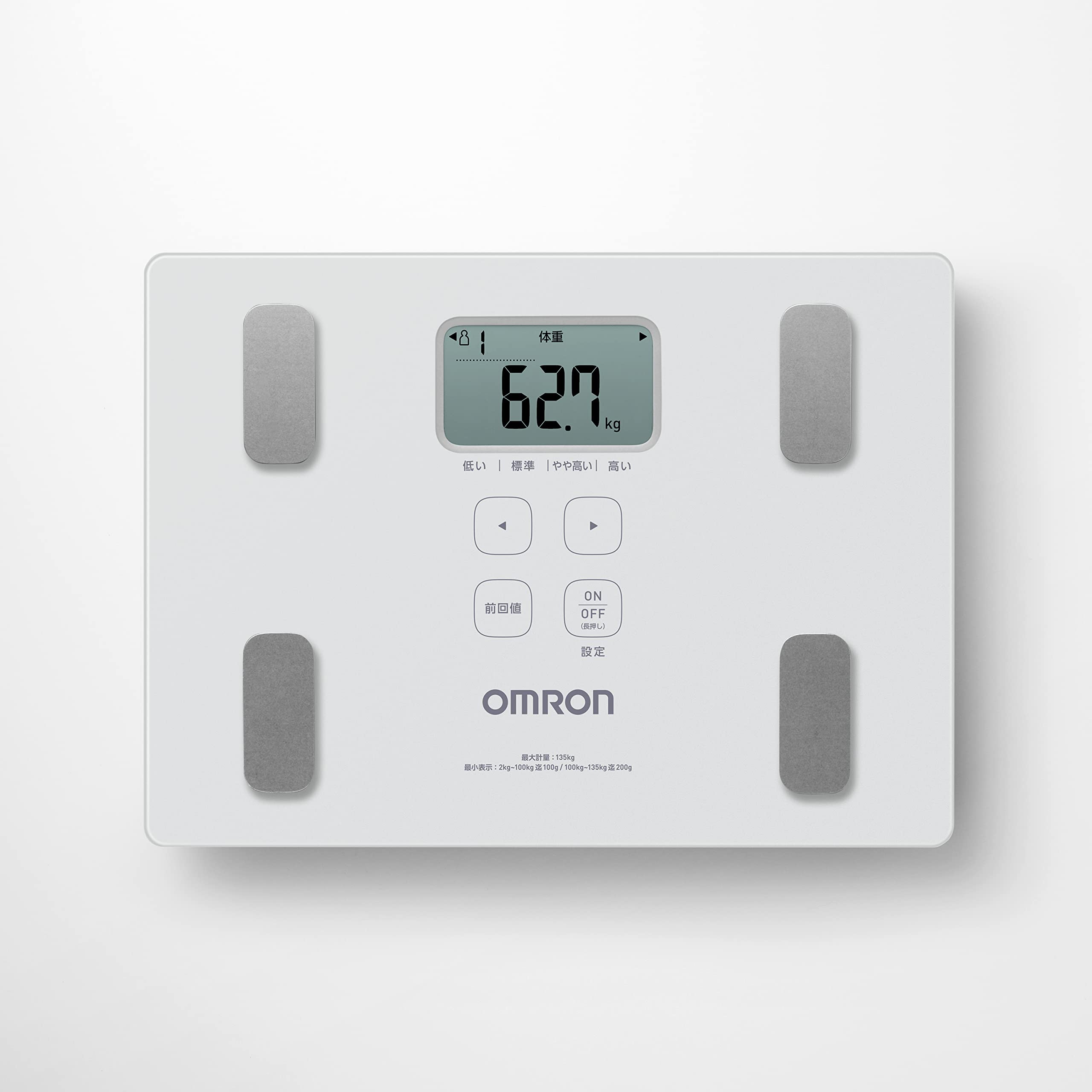 

Измеритель состава тела OMRON Белый HBF-235-JW