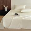 Simple Style Solid Color Washed Cotton Bed Sheet - Pure Cotton, Yarn-Dyed, Single Piece for Dormitory Use