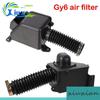 Motorcycle Air Filter Box Intake Cleaner Bend Head Air Filter For GY6 Engine 150cc-200cc ATV Go Kart Scooter Dirtbike Parts