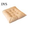 Anti-skid Seat Protector Corduroy Chair Cushion with Ties, Soft Square Pad, Non-Slip Washable Dining Pad Warm for Reading Nook Floor, Office