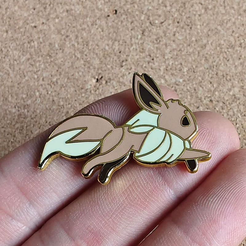 Pokemon Hard Enamel Pins Cute Anime Games Lapel Pins Women Men Brooch for Clothes Cute Badge Metal Jewelry Accessories Fans Gift