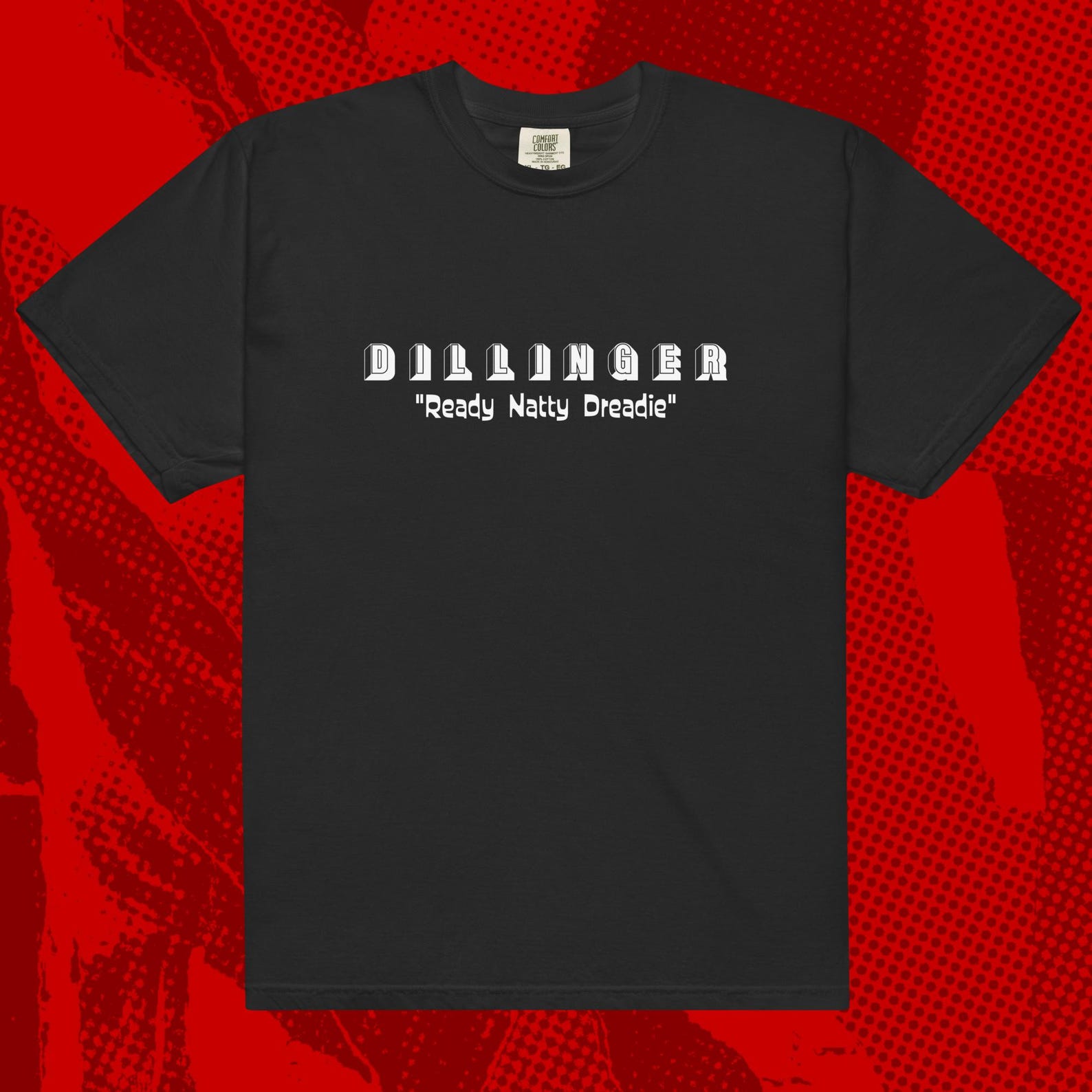 Dillinger Logo Shirt | Reggae Bob Marley Heptones U-Roy Rasta Delroy Wilson L