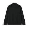 Fila White Fashion Simple Trendy Personality Casual Versatile Comfortable Knitted Jacket Men jackets Black F11M623501FBK