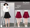 2024 Plus Size A-Line Mid-Length High-Waisted Puffy Skirt for Women - Sailor Dance Style