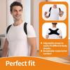 1PC Unisex Adjustable Posture Correction Back Support Belt, Breathable and Non-slip Ergonomic Support Belt Posture Improvement