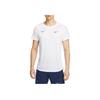 Rafa Challenger Dri-FIT White Black Men's Tennis Short Sleeve T-Shirt DV2888-101