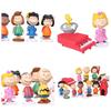 14 stuks/set Peanuts Film Snoopy Huisdier Decoratie Speelgoed Cadeau Voor Kinderen