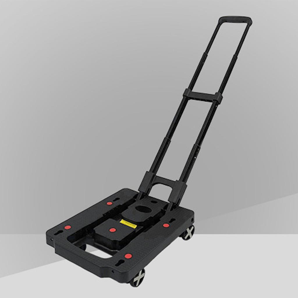 Trolley Mini Portable 100kg Load Anti Skid Impact Resistance Noiseless Foldable Hand Truck