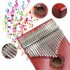 17 Keys Kalimba Thumb Piano Instrument Finger Mbira Mahogany Wood and 21 Keys