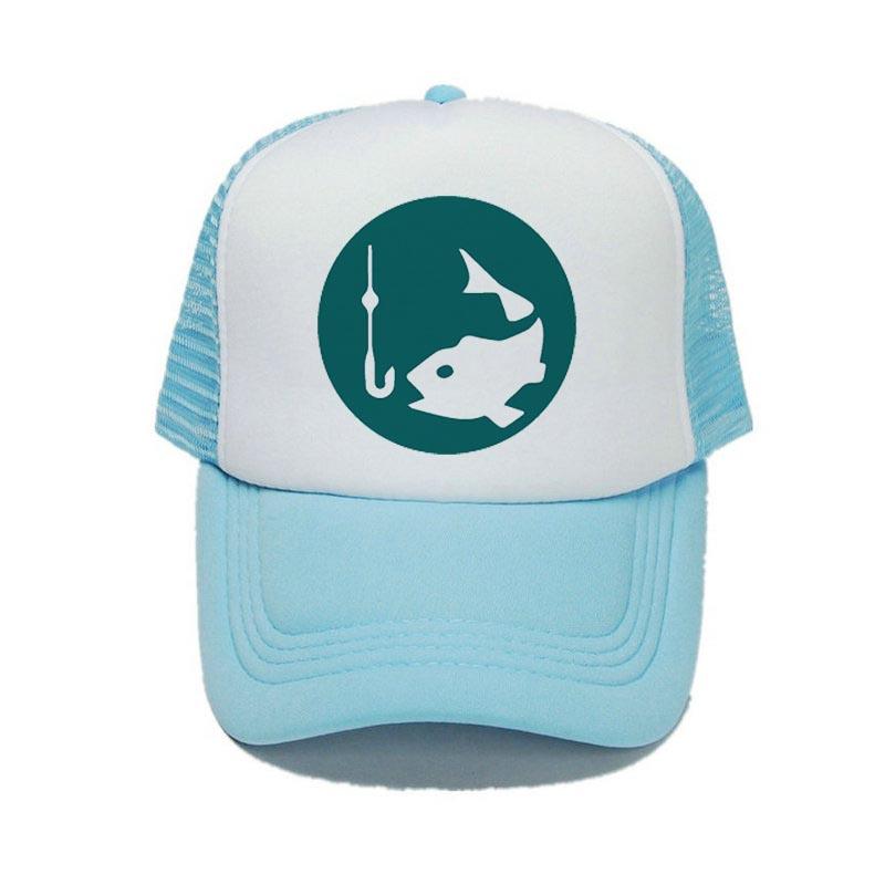 Animal Fish Farm Snapback Trucker Hat Cap Jalan Kuari Fisherman Bone Dad Hats Original Mike Trout Fish Mesh Hunting Hat YY339