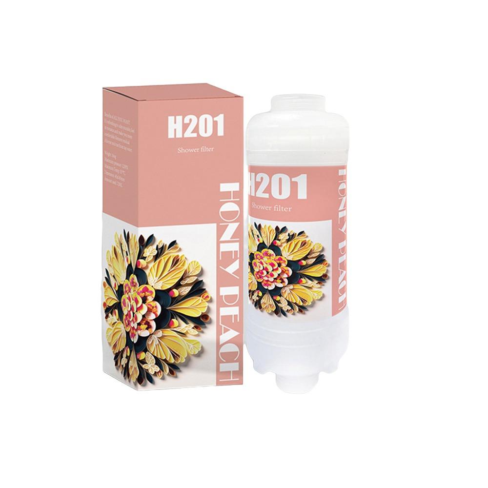 

Rose Shower Head Water Filter Dechlorination Mixed with Vitamin C Shower Scented Anti-scaling Filter Impurities Shower Purifier