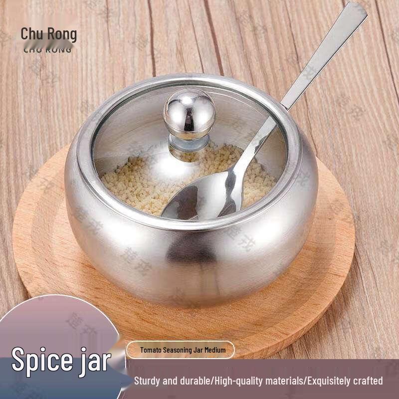 

Churong Stainless Steel Spice Jar