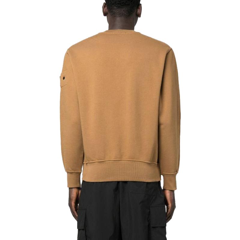 Stone Island Shadow Project Crewneck Tan Men Tops 781960619-V0071