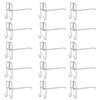 30pcs Supermarket Hook Iron Grid Shelf Hook Jewelry Display Shelf Hook 3.5mm Thickness20cm / 7.9in