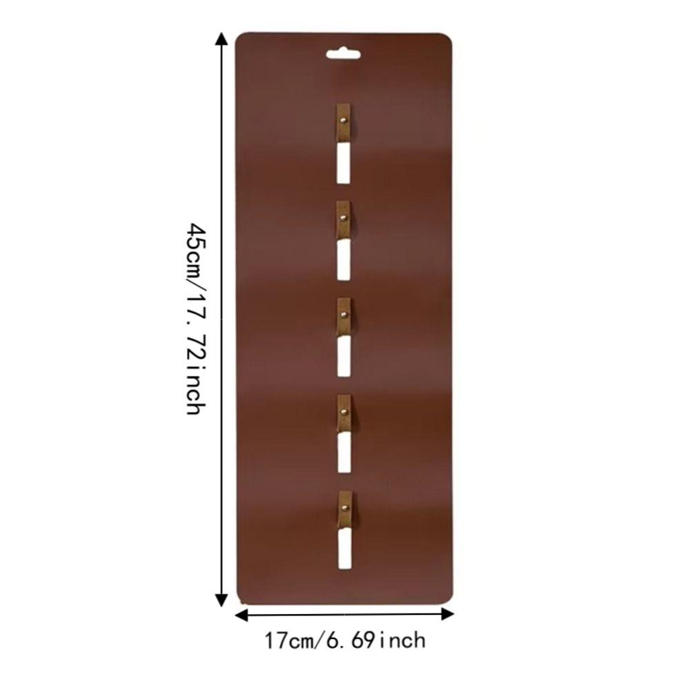 Wall Mounted Sunglasses Storage Bag 5 Slot Hanging Eyewear Holder Eyeglasses Display Rack  Bathroom
