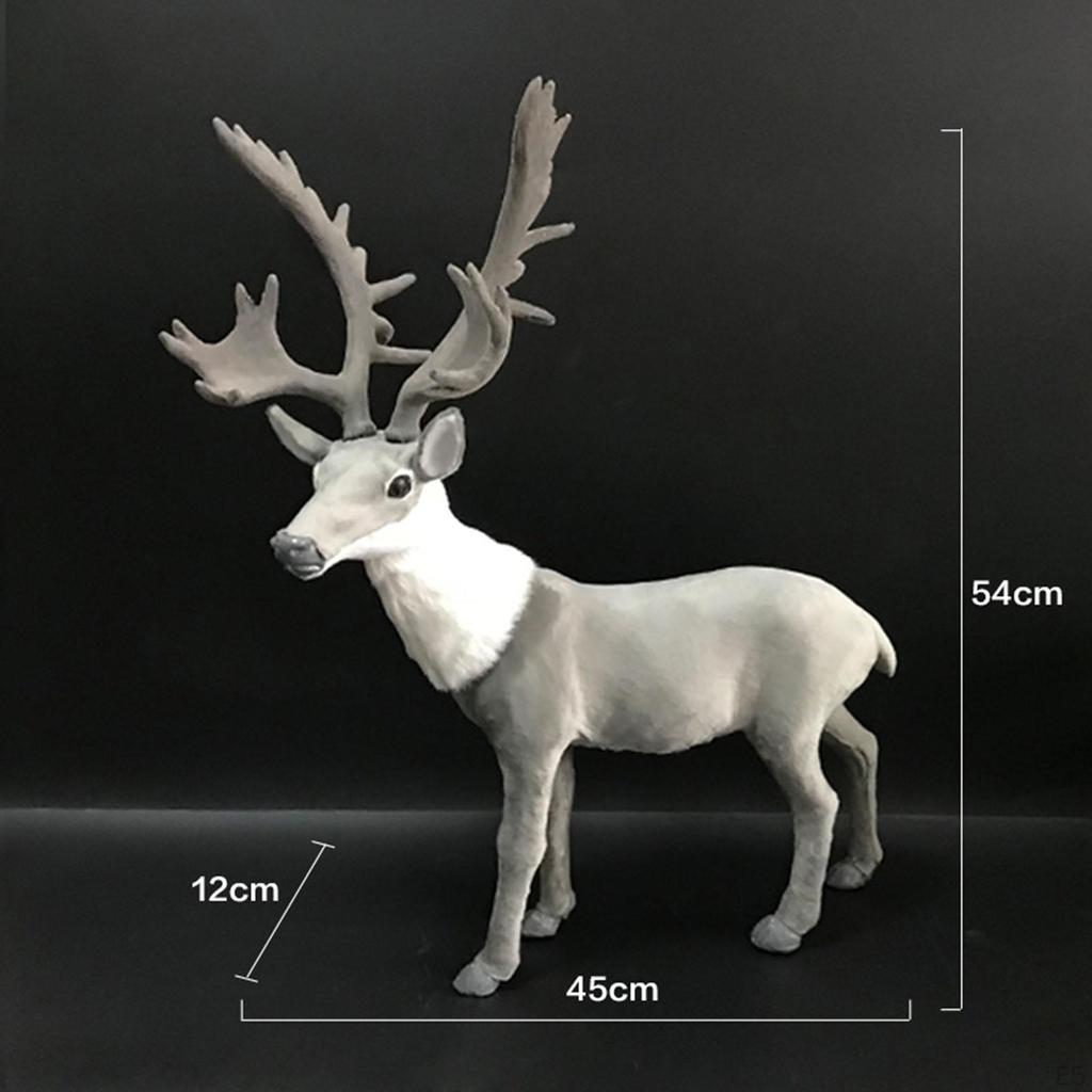 Deer Model Toys Early Educational for Party Home Winter Desktop Birthday Gifts
