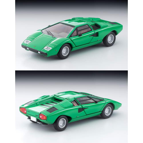 Tomytec Tomica Limited Vintage Neo 1/64 LV-N Lamborghini Countach LP400 Green Finished Model