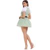 Germany 2025 Oktoberfest costume, Scotland cos beer suit girl plaid dress maid suit