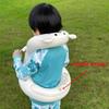 Safety Buckle Inflatable Swimming Vest Adjustable Inflatable Swim Ring  Pool Accessory