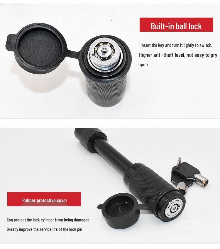 5/8 Cross-Border Trailer Anti-Theft Lock for Cars, Yachts, and RVs