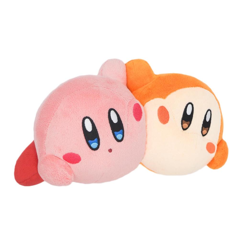 Sanei Boeki Kirby Play with Waddle Dee Plush Toy, Friendship, W24 x D10 x H11.5cm, KPWW01