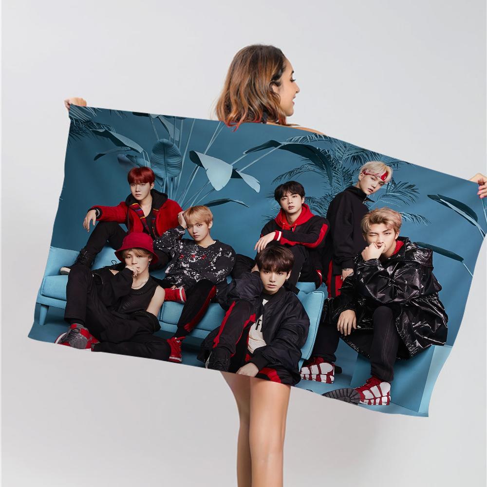 Dynamite Kpop Boys Big Microfiber Beach Towels Quick Dry Towel Sand Beach Towels Pool Towel For Travel Swim Pool Yoga