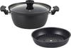 [KAKOMI] 24cm Deep Multi-Pot with Handles, IH Compatible KK-24MP
