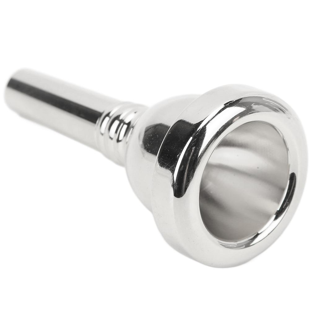 Trombone Mouthpiece Alto Mouth Piece Copper Instrument Accessory Replacement PartSilver