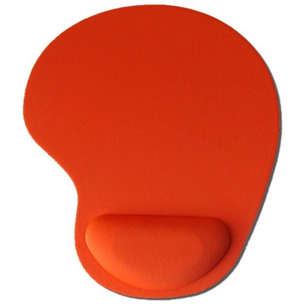 

Premium EVA Mouse Pad with Wrist Support Non-Slip Waterproof Mice Mat Multiple Color Ergonomic Mousepad Working Studying оранжевый