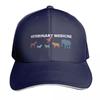Veterinary medicine Baseball Cap Sun Protection UPF  Breathable Mesh Back Adjustable Buckle Closure