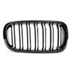 Glossy Black Car Grille Grill 2 Slat Front Kidney For BMW F15 F16 X5 X6 F85 F86 X5M X6M 2014-2018 Replacement Front Kidney Grill