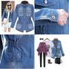 Premium Quality Plus Size Casual Women's Denim Jacket With Classic Timeless Design