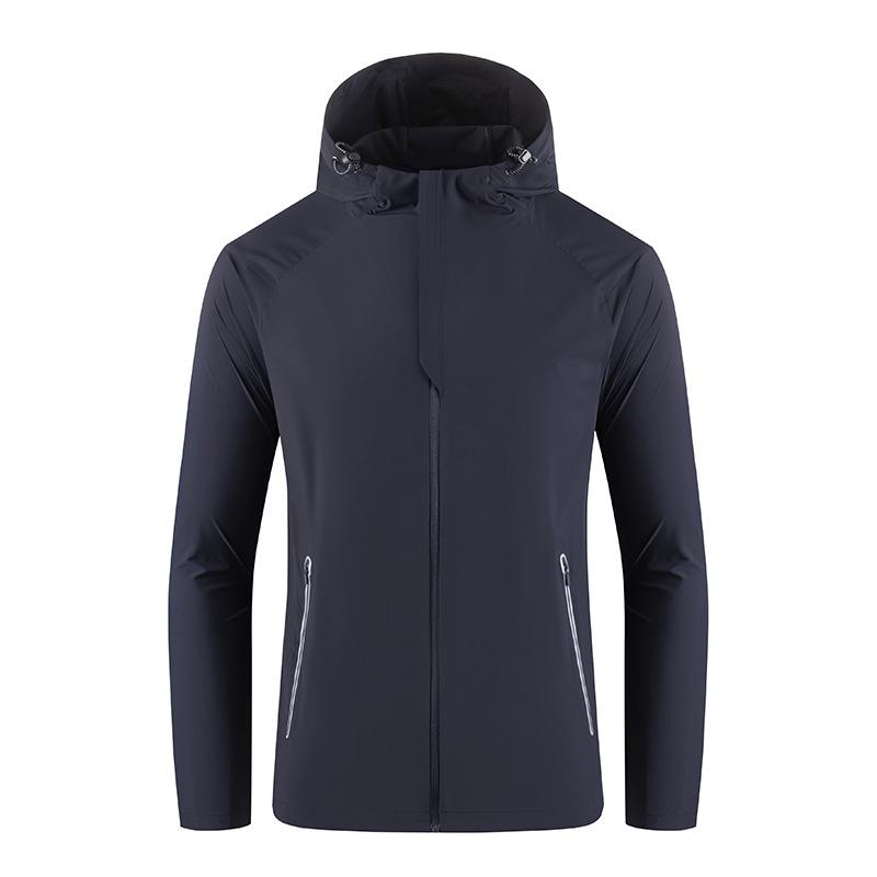 Summer Ice Silk Sunscreen Clothing, Men's Outdoor Casual Sportswear