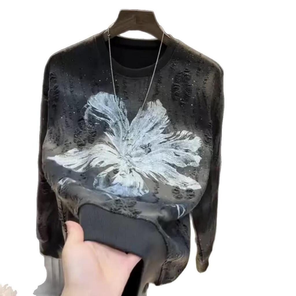 Cross Trendy Men's Autumn Sweatshirt: Simple, Loose, Versatile, Long Sleeve, Round Neck - 48-Hour Shipping