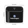 2026 Hot For Volkswagen VW Car Interior Storage Case Trash Bin Can Dustbin Garbage Box For VW GTI Atlas Jetta Touareg Variant Go