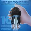 Jellyfish Glans Vibrator Male Powerful Penis Stimulator Delayed Ejaculation Massager Trainer Masturbator Men Sex Toy for Adult Delayed Desensitization