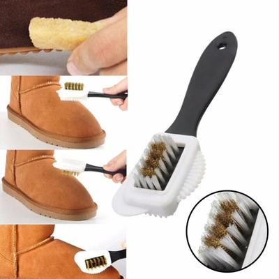 Spazzola per scarpe a forma di S per la pulizia laterale, spazzola per la pulizia delle scarpe, spazzola per la pulizia, spazzola per stivali da neve, strumento per la pulizia delle scarpe
