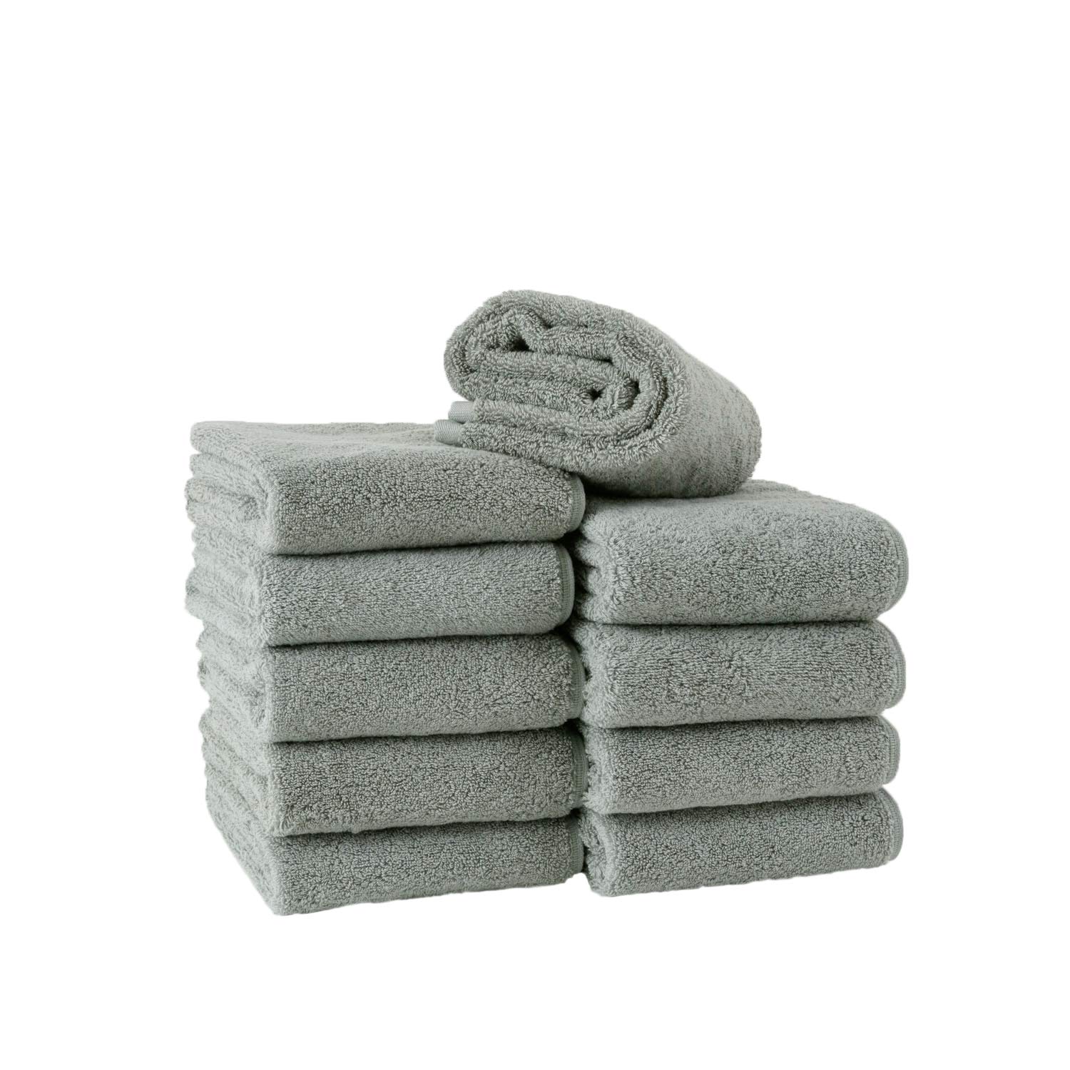 

Towel Laboratory Face Steel Professional Fast JapanTechnology [Toughness PRO] #005 Towels, Gray, 10-Pack, Grade, Thick, Volume, Long-Lasting,