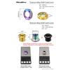 RISK DUB Crank Cover Screw Titanium Alloy Mountain Road Bicycle Crank Cover Screw DUB Disc Cover For Red Force Crank Screw
