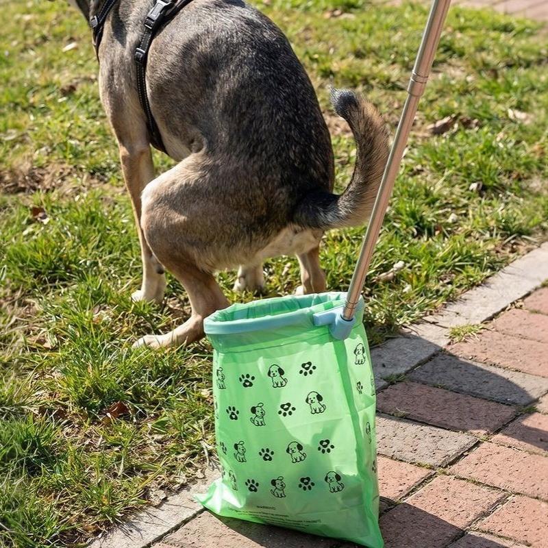 Portable Pet Poop Picker Dog Pooper Scooper Outdoor Walking Poop Shovel Waste Pick Picker Scoop Collect Puppy Cleaning Supplies