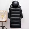 Unisex Black Gold Thick Winter Hooded Jacket - New Style