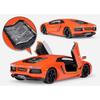 WELLY Diecast 1/24 Model Car Lamborghini Aventador LP700-4 Race Car Sports Car Metal Alloy Toy Car for Children Gift Collection