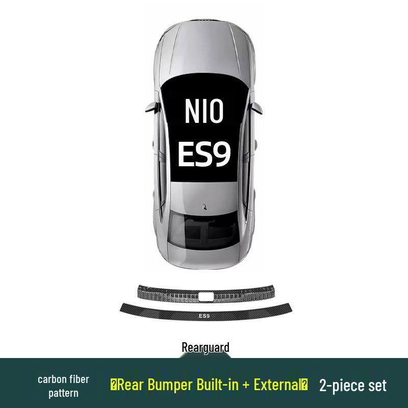 Stainless Steel Scuff Plates for 26 NIO ES8 Models - Interior Upgrade Accessories