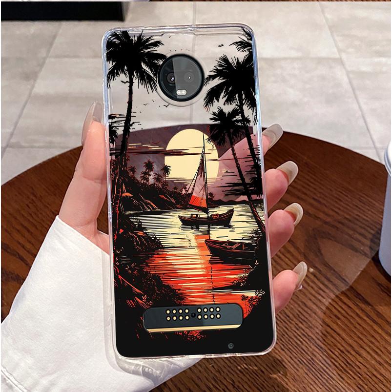 Für Motorola Moto Z3 Play XT1929 Hülle Klar Luxus Niedlich Liebeshase Lustig TPU Weiches Silikon Handyhülle Moto Z3 Play Rückabdeckung