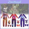 Costum Cosplay pentru Copii Five Nights At Freddys din Material Poliester pentru Petreceri