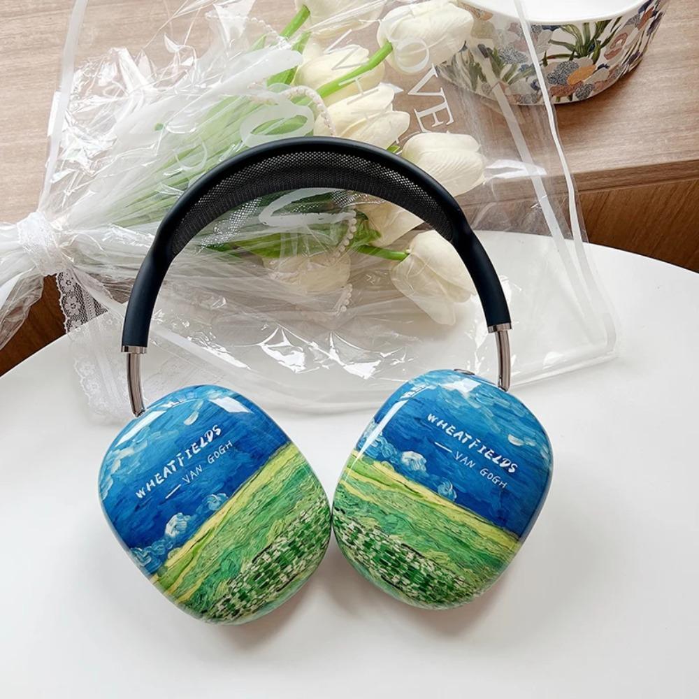 

Защитный чехол из ТПУ с масляной живописью, чехол для наушников, классическая накладка для наушников для AirPods Max 02