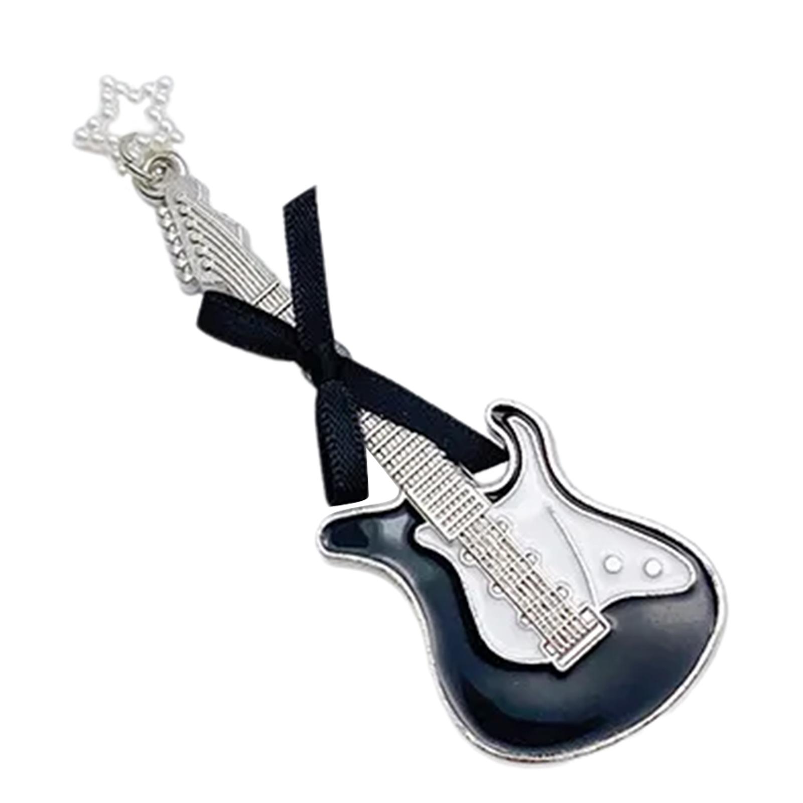 

Шарм Звезда Гитара Заколка для волос Милые Пентаграммы Бант Заколка для волос Элегантная Жемчужная Заколка для волос Эстетичный Головной убор чёрный