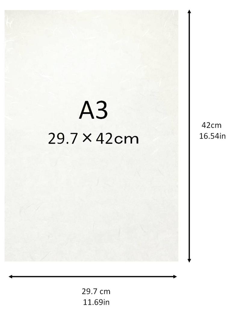 Washi Kawasumi OA Washi A3 Echizen Washi Printer compatible washi A3 size 50 (daireshi, sheets)