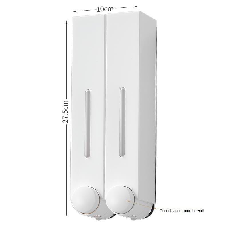 Wall-Mounted Soap & Shampoo Dispenser for Hotels and Guesthouses